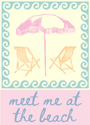 Meet me at the Beach Postcard Puzzle