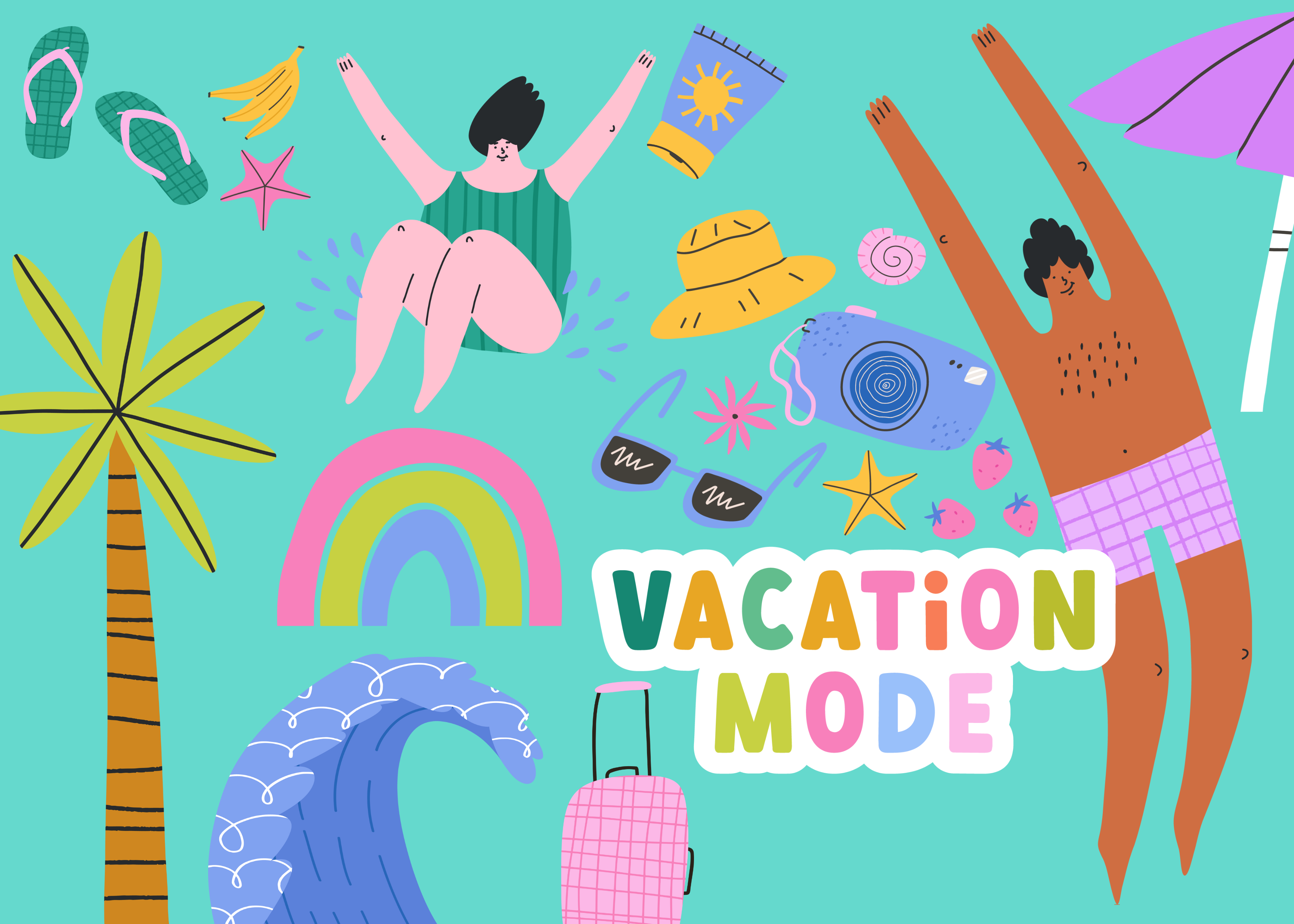Vacation Mode Postcard Puzzle – Surf Shack Puzzles