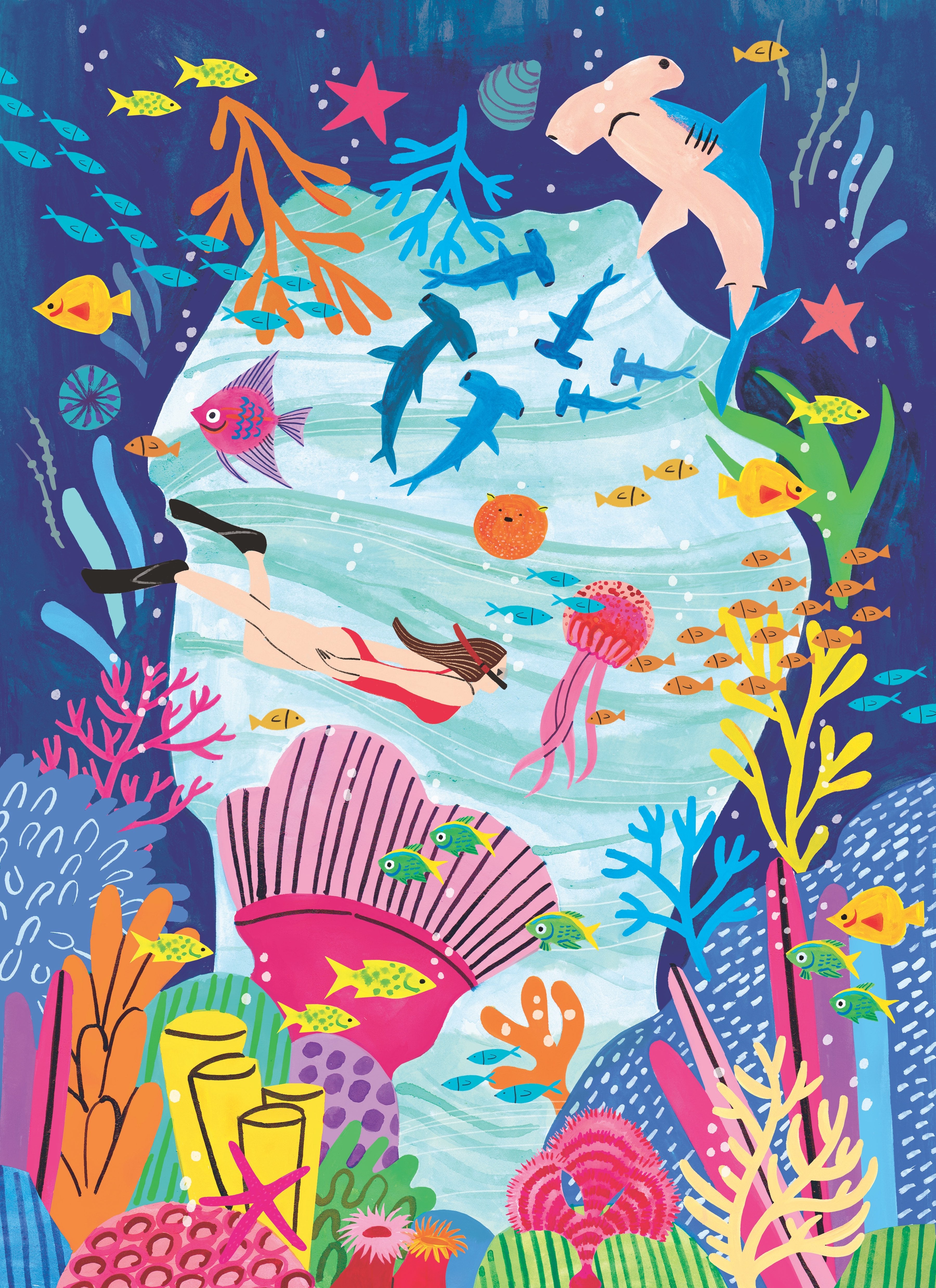 Diver by Emma Jayne – Surf Shack Puzzles
