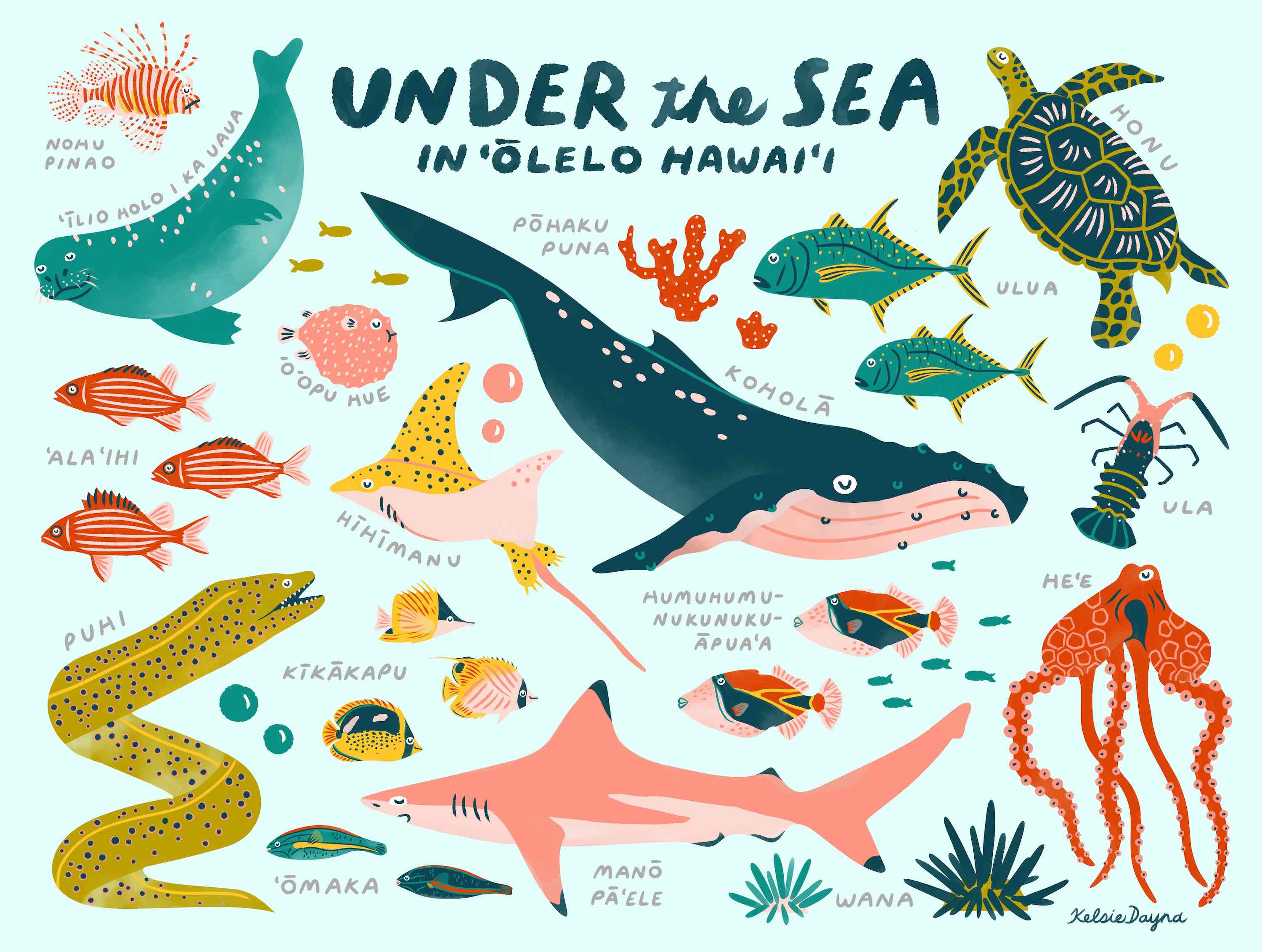 Under the Sea by Kelsie Dayna – Surf Shack Puzzles
