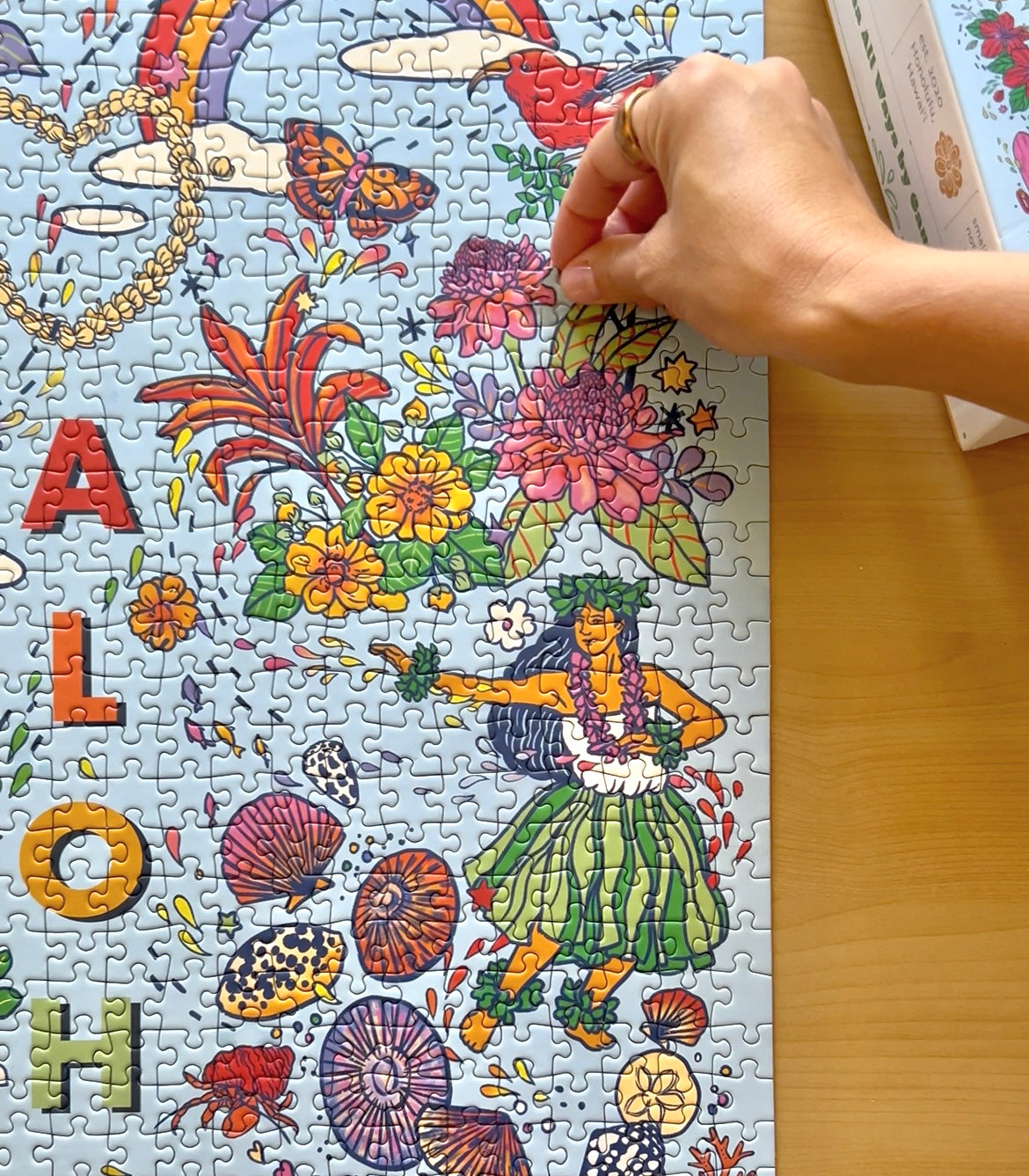 ★ALOHA★！キャンバスアート ハワイ在住の方からオーダーメイドのキャンバスアートを注文いただき