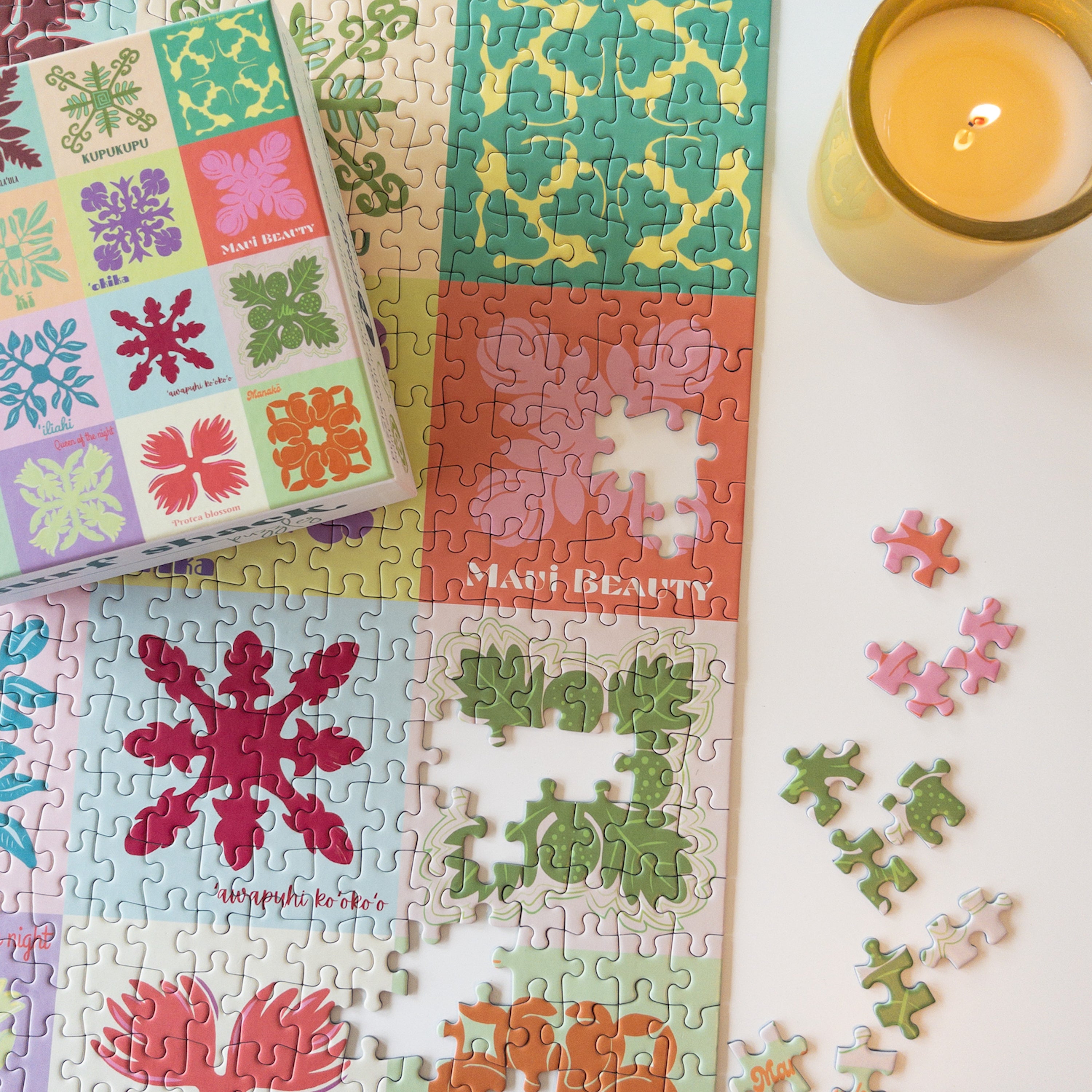 Hawaiian Quilt – Surf Shack Puzzles