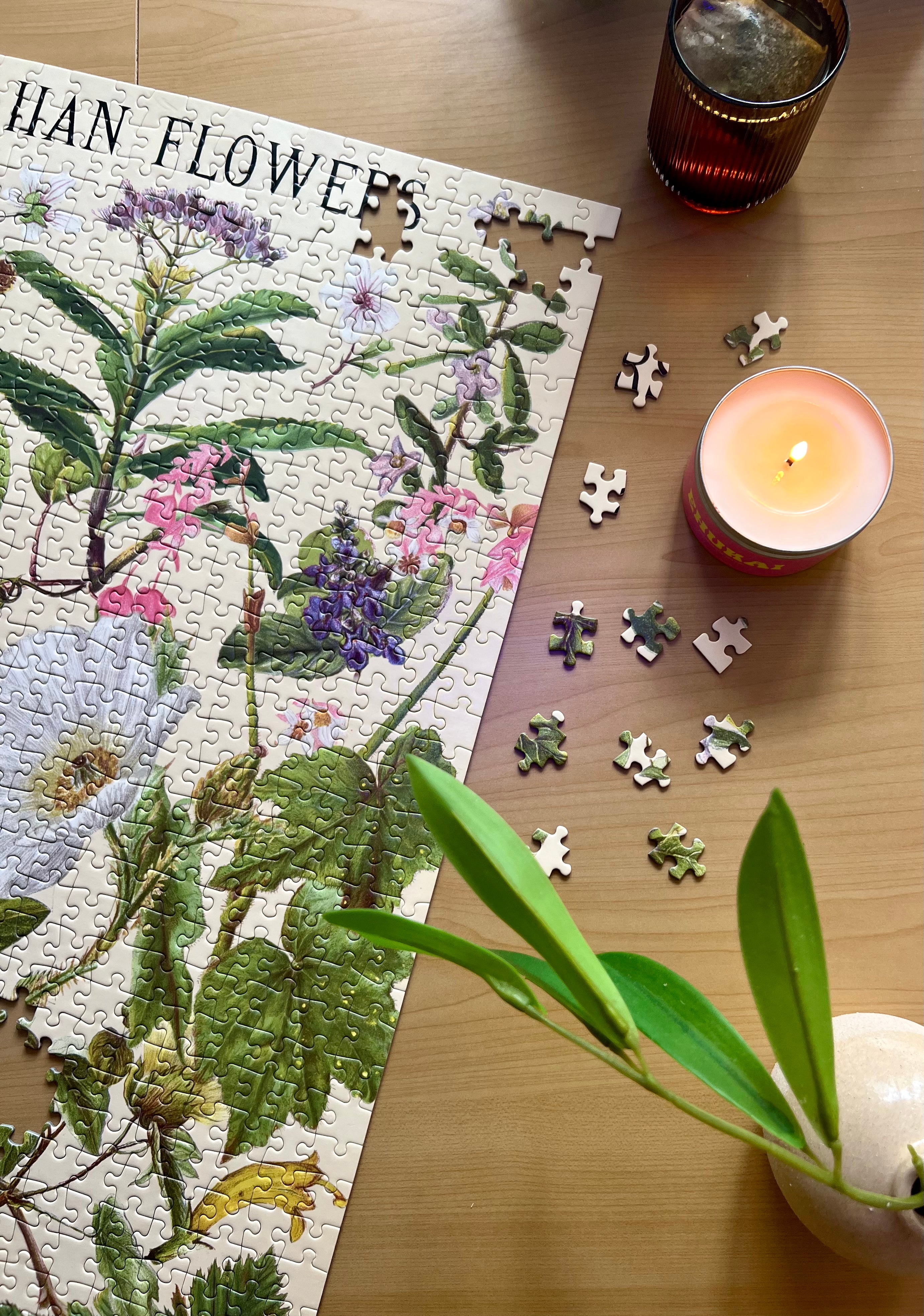 Hawaiian Flowers by Laulima Hawaiʻi – Surf Shack Puzzles