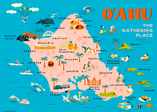 Oahu Postcard Puzzle