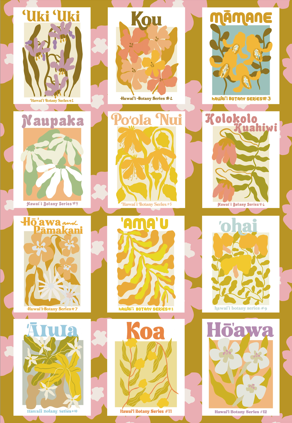 Botany Series by Aida Salehi – Surf Shack Puzzles