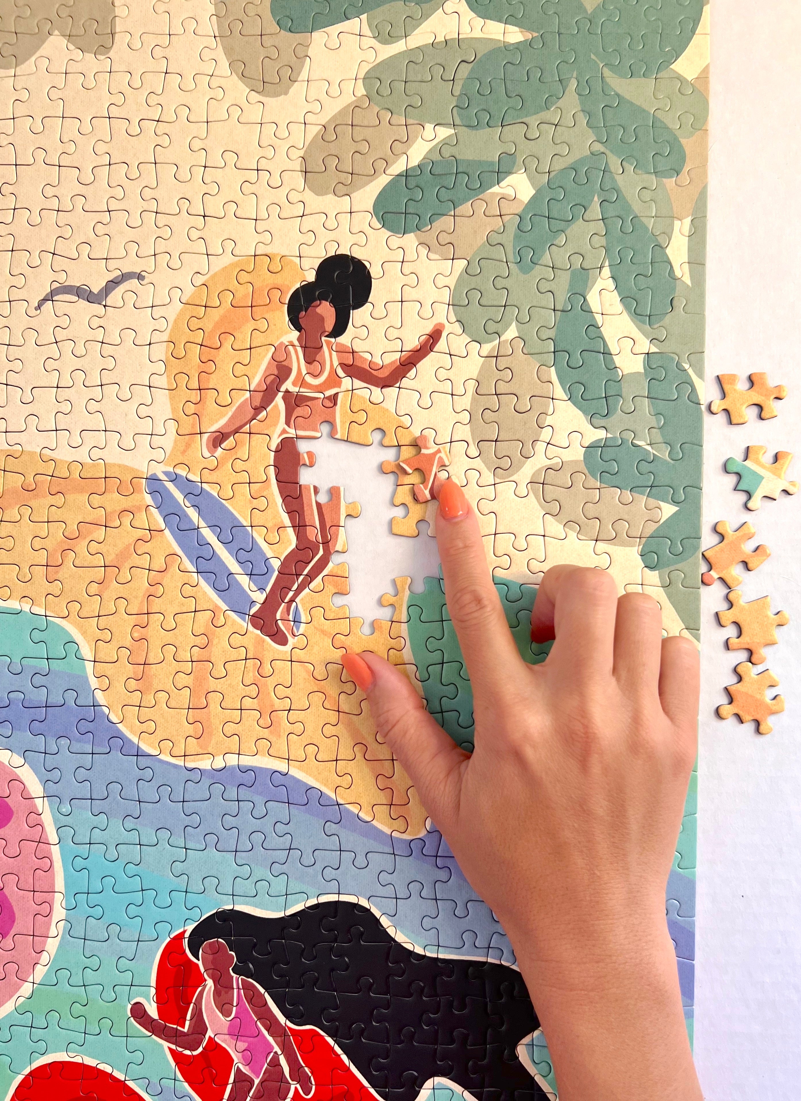 Anthurium Girlies by Hapa Girl Studio – Surf Shack Puzzles