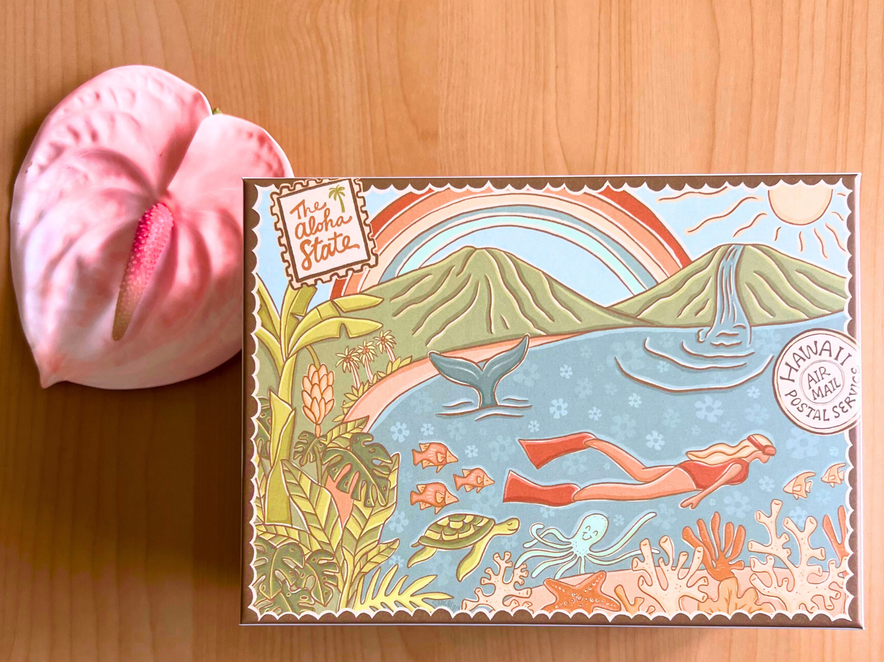 Postcard from Paradise by Sarcreate – Surf Shack Puzzles Postcard from Paradise by Sarcreate – Surf Shack Puzzles