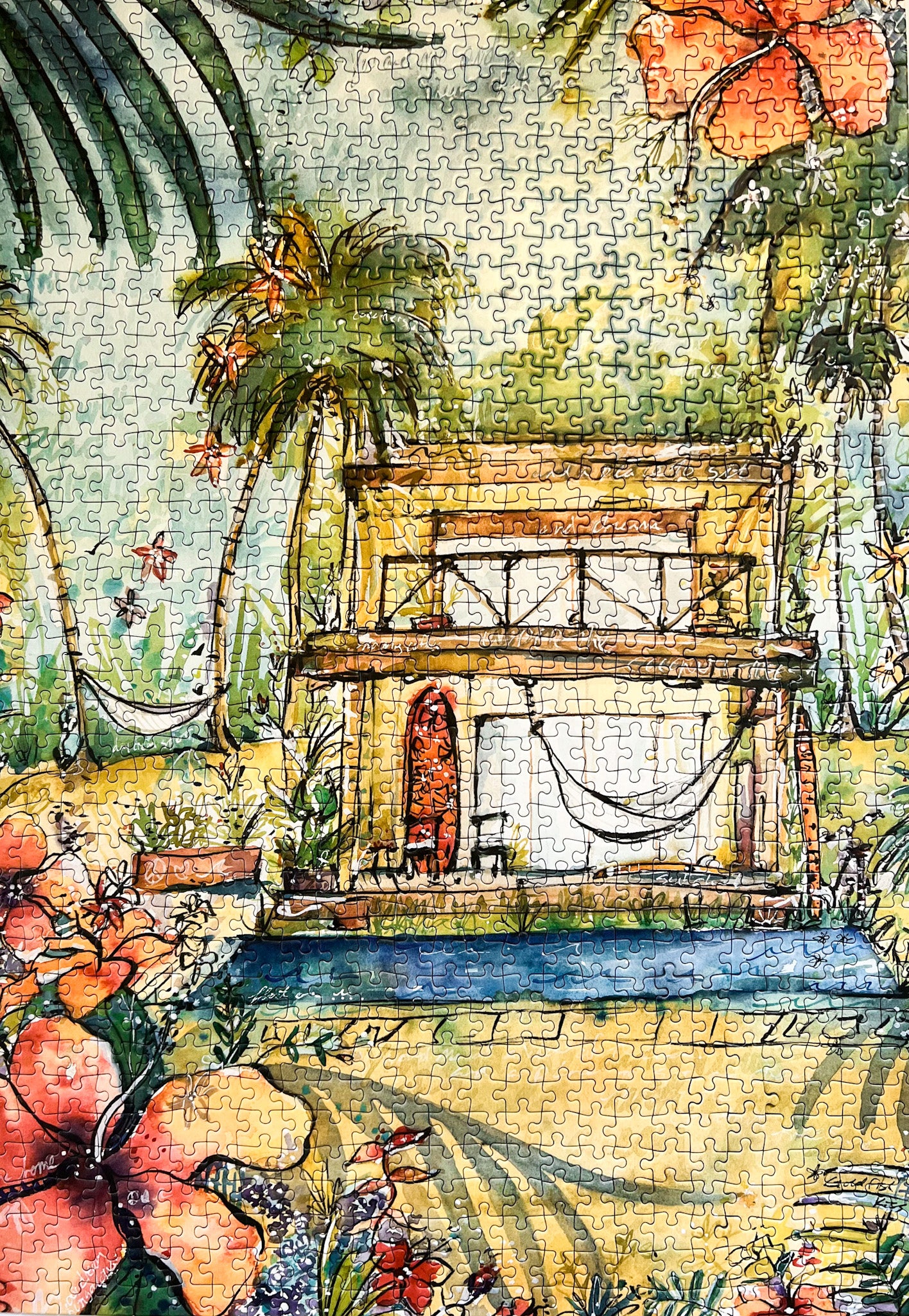 Dream House by Rebekah Steen – Surf Shack Puzzles