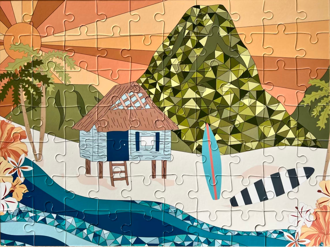 Stay Awhile by The Happy Sea – Surf Shack Puzzles